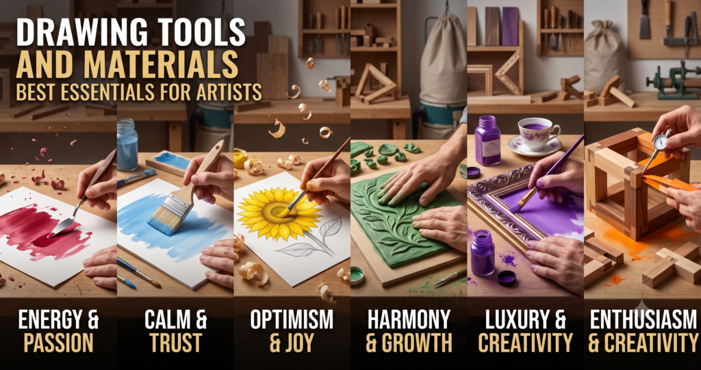 Drawing Tools And Materials