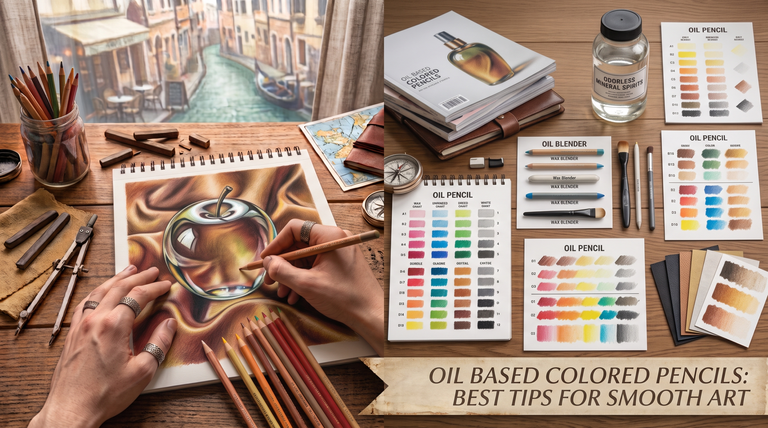 Oil Based Colored Pencils: Best Tips For Smooth Art
